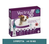 Vectra 3D spot-on per cani 4-10 kg, verde