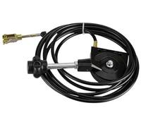 Vectzeta Cavo acceleratore manuale for escavatore nero da 5 m, cavi | di controllo del motore