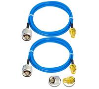 Vecys 2PCS SMA Femmina a N Tipo Maschio RF Cavo Coassiale N Tipo RF Pigtail 3.3ft/1M RG405 SMA Maschio 50 Ohm Bassa Perdita Cavo di Estensione