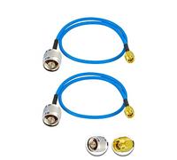 Vecys 2PCS SMA Maschio a N Tipo Maschio RF Cavo Coassiale N Tipo RF Pigtail 12" /30CM RG405 SMA Maschio 50 Ohm Bassa Perdita Cavo di Estensione