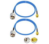 Vecys 2PCS SMA Maschio a N Tipo Maschio RF Cavo Coassiale N Tipo RF Pigtail 20" /50CM RG402 SMA Maschio 50 Ohm Bassa Perdita Cavo di Estensione