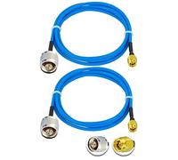 Vecys 2PCS SMA Maschio a N Tipo Maschio RF Cavo Coassiale N Tipo RF Pigtail 3.3ft/1M RG405 SMA Maschio 50 Ohm Bassa Perdita Cavo di Estensione