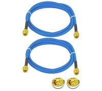 Vecys 2PCS SMA Maschio a SMA Maschio RF Cavo Coassiale SMA RF Pigtail 3.3ft/1M RG402 SMA Maschio 50 Ohm Bassa Perdita Cavo di Estensione