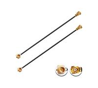 Vecys 2PCS U.F.L1 Maschio a U.F.L1 Femmina Cavo 8" /20CM U.F.L1 1.37mm Cavo di Prolunga a Bassa Perdita