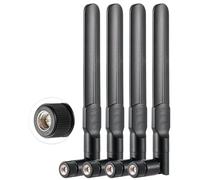 Vecys 4PCS 4G LTE 8dBi Antenna Esterna SMA Maschio Antenna Compatibile con Router CPE 4G LTE Wireless Hotspot Gateway Cellulare Router Modem