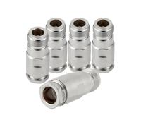 Vecys 5 PCS N Femmina Kit a Saldatura RF Connettori 50 Ohm N Femmina Jack RF Coassiale Connettore Adattatore per RG8 LMR400 RG213 RF Coassiale Cavo
