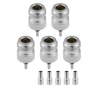 Vecys 5PCS N Femmina Connettori 50 ohm N Femmina Crimpare RF Coassiale Connettore N Femmina Adattatore Jack per RG174 RG316 Cavo Coassiale a Bassa Perdita