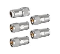 Vecys 5PCS PL-259 UHF Maschio Connettori 50 Ohm PL259 Maschio Spina Cinque pezzi Set Crimpare RF Coax Connettore Adattatore per RG-213 LMR-400 RG8 RG59 Cavo Coassiale a Bassa Perdita