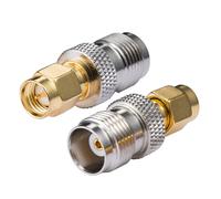 Vecys Adattatore TNC SMA Antenna 4G Adattatore Presa TNC a Spina SMA Convertitore SMA per Router 2G 3G 4G LTE CB Antenna Cellulare WiFi WiMax Strumentazione Wireless