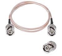 Vecys BNC Maschio a BNC Maschio Cavo 50ohm RG316 RF Cavo Coassiale Coassiale Ponticello 3FT/1M per Antenne RF Ham Radio Palmare