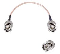 Vecys BNC Maschio a BNC Maschio Cavo 50ohm RG316 RF Cavo Coassiale Coassiale Ponticello 6 "/15 cm per Antenne RF Ham Radio Palmare