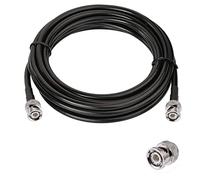 Vecys BNC Maschio a BNC Maschio Cavo 50ohm RG58 RF Coassiale Cavo Jumper Pigtail 16.4ft/5m per Antenne RF Ham Radio Palmare