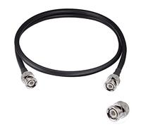 Vecys BNC Maschio a BNC Maschio cavo 50ohm RG58 RF Coassiale Coassiale Jumper cavo 3 Piedi/1 m per Antenne RF Ham Radio Palmare