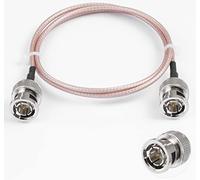 Vecys BNC Maschio a BNC Maschio Cavo 75ohm HD-SDI RG179 RF Cavo Coassiale Coassiale Jumper 3 Piedi/1 m per Videoregistratore Radio CB Monitor CCTV