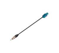Vecys Cavo Adattatore Fakra a DIN Autoradio TV DAB + GPS Fakra Z a Connettore DIN Cavo RG174 6IN/15CM Compatibile con Antenna Radio FM/AM (1 Pezzi)