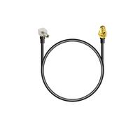 Vecys SMA a TS9 Cavo 4G Antenna Adattatore TS9 SMA Cavo Ad Angolo Retto Pigtail Cavo RG174 6 Pollici 30 cm per Netgear Hsdpa 2G 3G 4G LTE Antenna UMTS Mobile Broadband Scheda di rete 4G