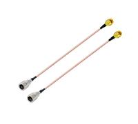Vecys Cavo Coassiale RF SMA Maschio a FME Maschio RG316 15cm/6inch per Router Antenne 2G 3G 4G LTE Banda Larga Mobile WLAN Wireless(2 pezzi)