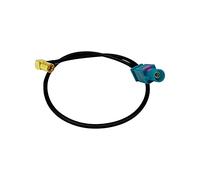 Vecys Antenna DAB Cavo SMB a Fakra 30cm Cavo prolunga 11,8in Spina Universum FAKRA a Presa SMB Adattatore per Antenna Cavo RG174 Tipo Z per Sistema Navigazione con Antenna GPS Universale DAB + FM