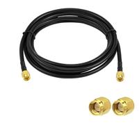 Vecys Cavo di Prolunga per Antenna SMA Cavo SMA Maschio a Maschio Pigtail Cavo Antenna WLAN RG58 10ft/3M per Rete Wireless WiFi 2G 3G 4G Antenna Router GSM Bluetooth WLAN LAN