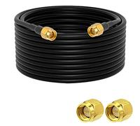 Vecys Cavo di prolunga per Antenna SMA Cavo SMA Maschio a Maschio Pigtail Cavo Antenna WLAN RG58 32,8 Piedi / 10 M per Rete Wireless WiFi 2G 3G 4G Antenna Router GSM Bluetooth WLAN LAN