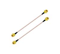 Vecys Cavo Spina SMA Cavo Antenna SMA Cavo Antenna DAB + WLAN RG316 15 cm 6 pollici 2 pezzi per Router Antenna WLAN WLAN 2G 3G 4G GSM Bluetooth WLAN LAN SDR FPV Dispositivi