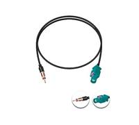 Vecys Fakra Z Cavo Fakra Z Maschio a DIN Maschio Cavo Adattatore 20IN/50CM DIN Plug Pigtail RG174 per Antenna Radio FM/AM