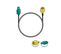 Vecys Fakra Z Cavo Fakra Z Maschio a SMA RF Cavo Coassiale 12in/30cm SMA Maschio RG174 per Auto Stereo GPS Navigazione