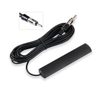 Vecys FM Patch Antenna Auto Radio Antenna FM Radio Antenna 5 m Cavo RG174 per Radio FM Auto Camion Parabrezza Pasta Antenna Universale