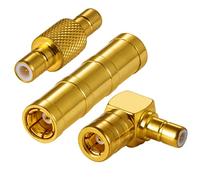 Vecys SMB Adattatore Dab Antenna Kit Adattatore 3 Tipi Dab Car Radio Adattatore RF Koaxial Dab Auto Radio Kit