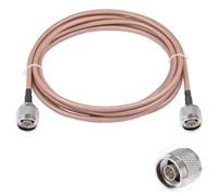 Vecys N a N Maschio Jumper a N Maschio Cavo Coassiale A Bassa Perdita RG400 10FT/3M per 3G 4G 5G LTE Antenna Ham Radio GPS WiFi