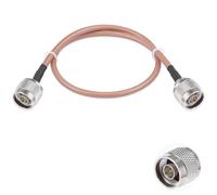Vecys N a N Maschio Jumper a N Maschio Cavo Coassiale A Bassa Perdita RG400 20 "/50 CM per 3G 4G 5G LTE Antenna Ham Radio GPS WiFi