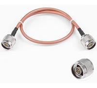 Vecys N a N Maschio Jumper N Maschio a N Maschio Cavo Coassiale A Bassa Perdita RG400 20 "/50 CM per 3G 4G 5G LTE Antenna Ham Radio GPS WiFi