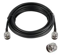 Vecys N Maschio a N Maschio Cavo Coassiale a Bassa Perdita RG58 16.4FT/5M per 3G 4G 5G LTE Antenna Ham Radio GPS WiFi