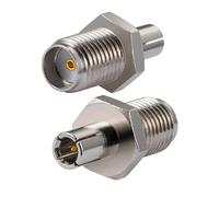 Vecys Presa SMA per adattatore TS9 Mops Adattatore antenna 2G 3G 4G Adattatore antenna TS9 SMA 2 pezzi