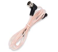 Vecys Radio FM Antenna VHF Rosa tipo T Antenna Interna Dipolo Sbilanciato Autoradio FM Collegamento Presa TV Compatibile con Ricevitore Stereo Amplificatore Domestico Autoradio