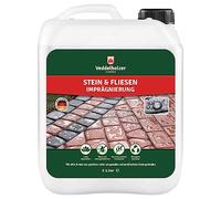 Veddelholzer Impregnante per Pietra, 5L, Universale, Resistente all'Acqua e allo Sporco, Trasparente