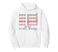 Vedere Bene in Tutte Le Cose retrò Vintage Uomini Donne Ragazzi Ragazze Felpa con Cappuccio