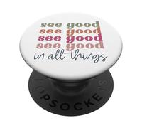 vedere bene in tutte le cose retrò vintage uomini donne ragazzi ragazze PopSockets PopGrip Adesivo