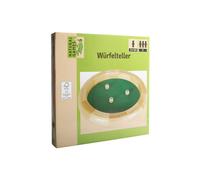 VEDES Großhandel GmbH - Ware Natural Games 0061909401 Dice Plate Diameter 30 cm
