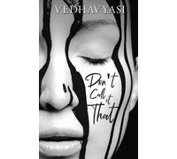 Vedhavyasi Don't Call It That (Tascabile)