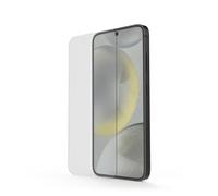 Hama Pellicola protettiva in vetro per Samsung Galaxy S25 (pellicola protettiva per display ultra trasparente, anti-impronte, aiuto di montaggio, protezione completa 9H, ultra sottile, antigraffio,