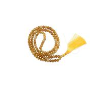 Vediknectar® Collana da donna in cristallo Mala Mala Feng Shui Ameythst pietre Reiki Mala collana di cristallo perline rotonde preghiera Mala tibetano buddista Mala decorazione spirituale portafortuna