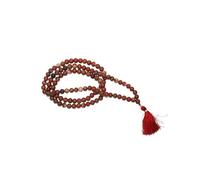 Vediknectar® Cristallo Mala, collana da donna Feng Shui con pietre ametista Reiki-Mala cristallo perline rotonde preghiera mala tibetana buddista mala decorazione spirituale portafortuna, Groß, Pietra