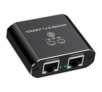 VEDINDUST Switch Ethernet 2 Porte Sdoppiatore Splitter RJ45 Network LAN pour