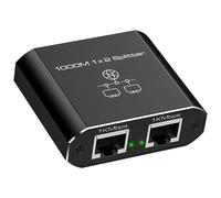VEDINDUST Switch Ethernet 2 Porte Sdoppiatore Splitter RJ45 Network LAN Pour Ordinateurs Commutateurs Routeurs Boîtiers Décodeurs Téléviseurs