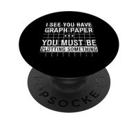 Vedo che hai carta millimetrata che devi tracciare qualcosa PopSockets PopGrip Adesivo