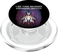 Vedo che la tua influenza si sta espandendo notevolmente Citazione Fortune Teller PopSockets PopGrip per MagSafe