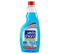 3 Pezzi VEDO CHIARO Ricarica Brillatutto Vetri e Multiuso Ossigeno Attivo 500ml