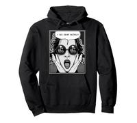 Vedo i Morti Pop Art Emo Goth Girl Felpa con Cappuccio