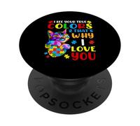 Vedo i tuoi veri colori ed ecco perché ti amo PopSockets PopGrip Adesivo